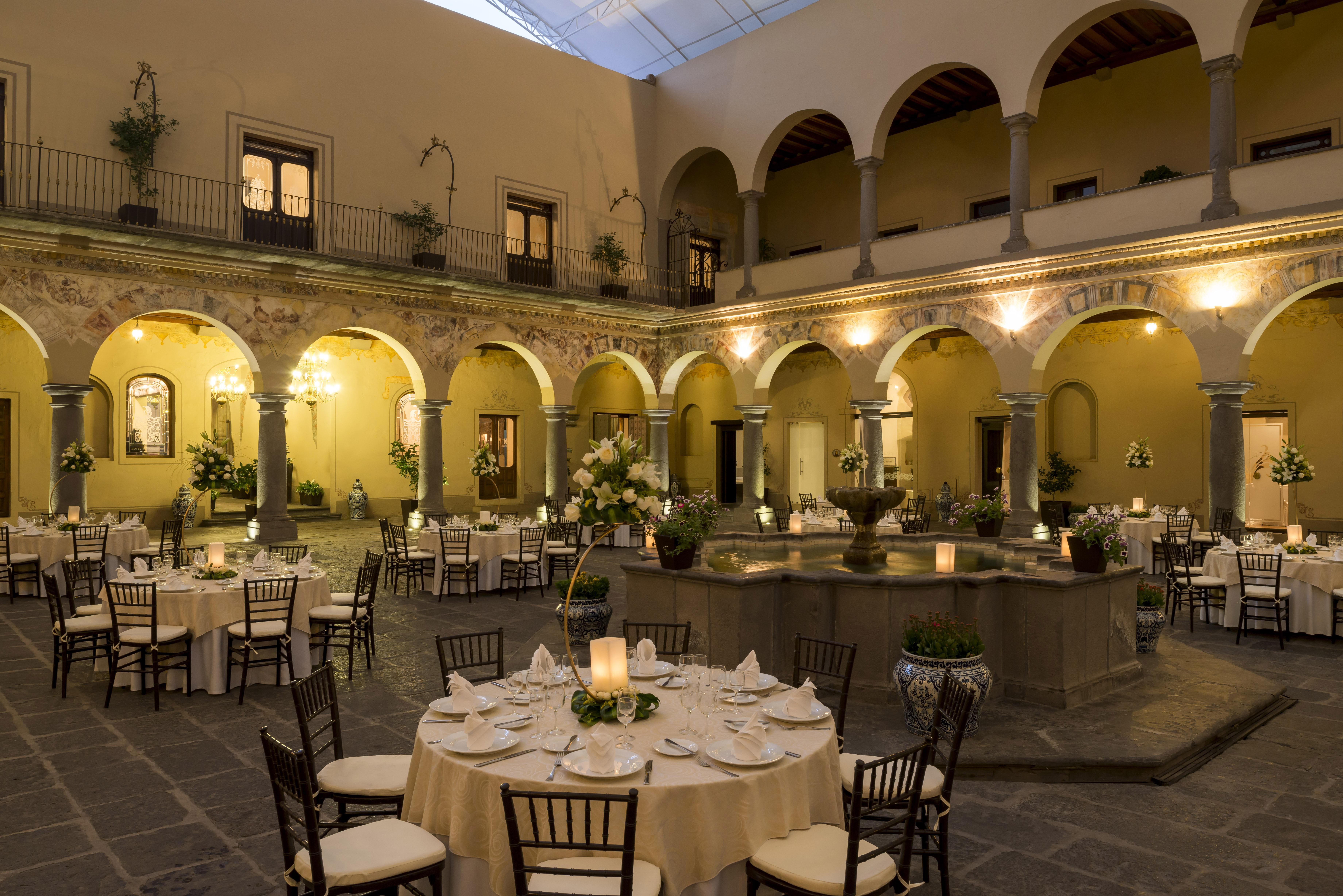 Quinta Real Puebla Hotel Kültér fotó The interior of the hotel