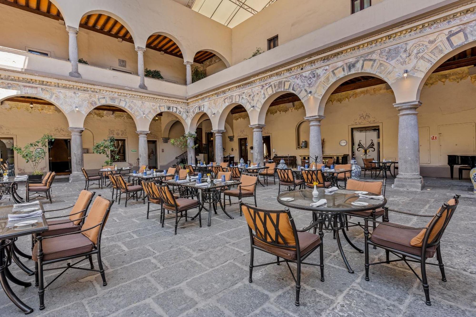 Quinta Real Puebla Hotel Kültér fotó Restaurant